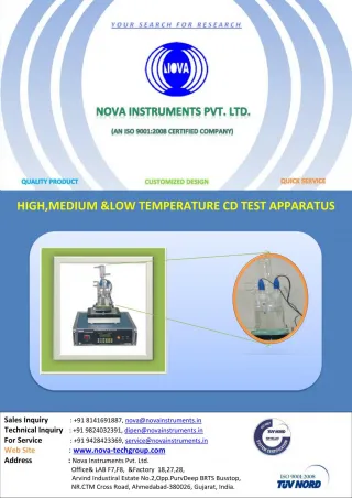 High, Medium, Low Temperature Test Setup | Cathodic Disbondment Test - slide 1