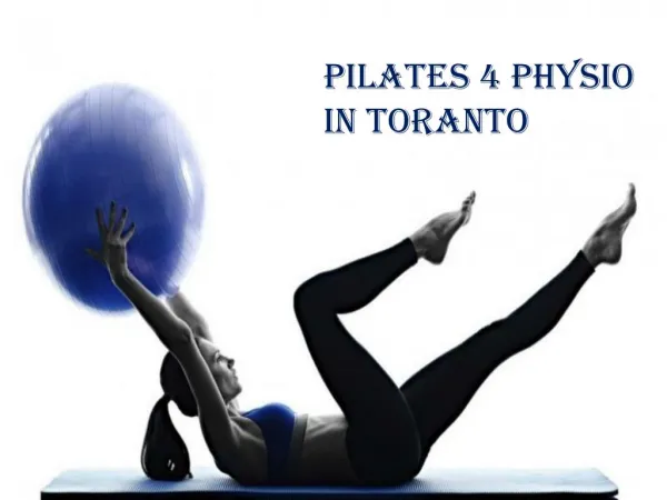Downtown- Pilates 4 Physio