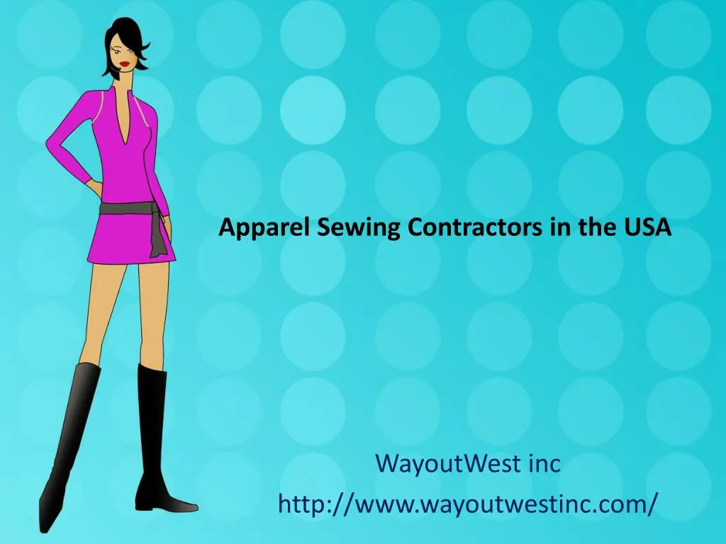 apparel sewing contractors in the usa