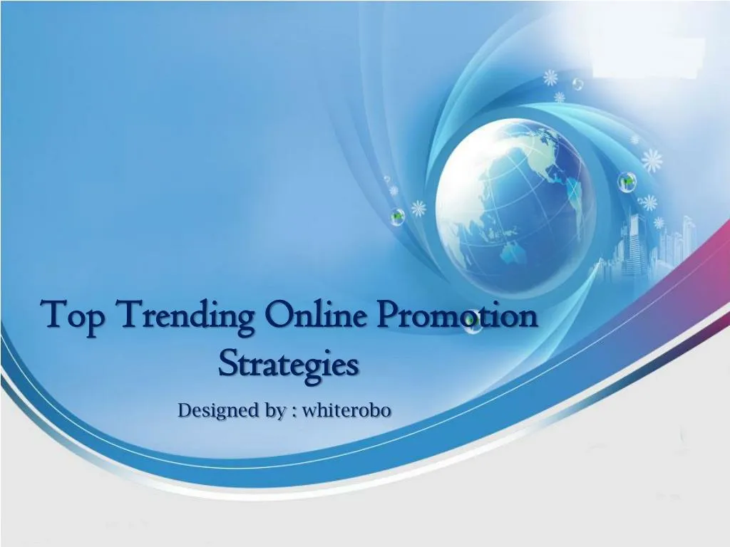 top trending online promotion strategies