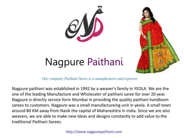 Buy paithani sarees online Mumbai | Paithani saree online shopping