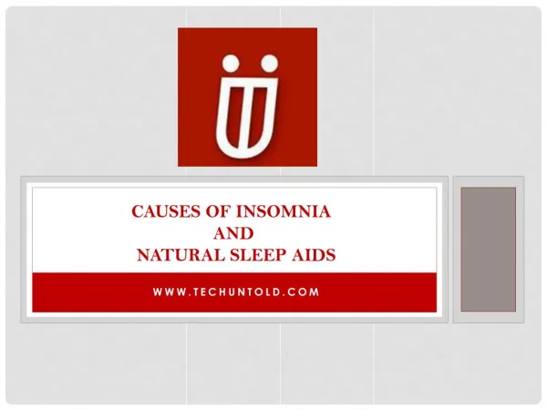 Causes of Insomnia and Natural Sleep Aids