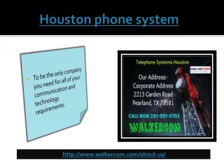 Houston phone system - slide 1