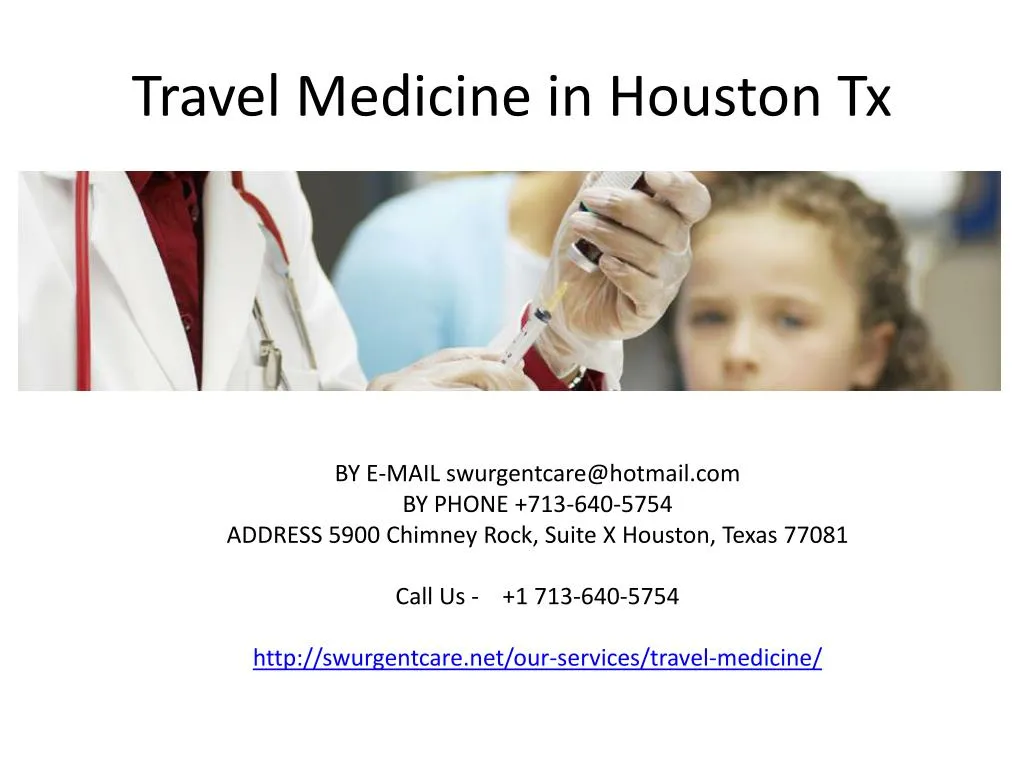 travel medicine in houston tx