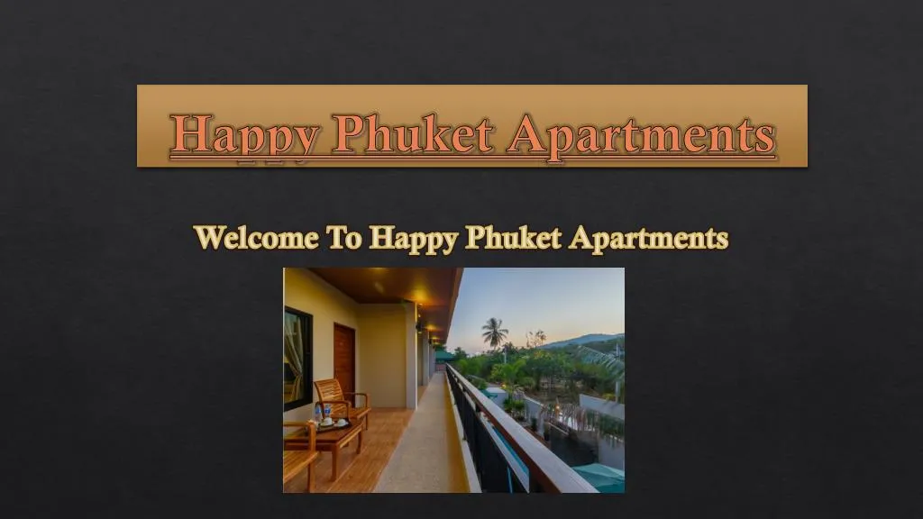 happy p huket apartments