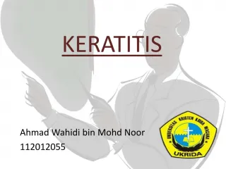 keratitis - slide 1