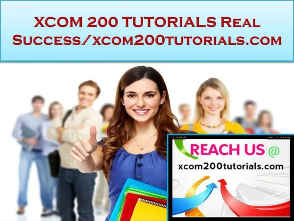 XCOM 200 TUTORIALS Real Success /xcom200tutorials.com