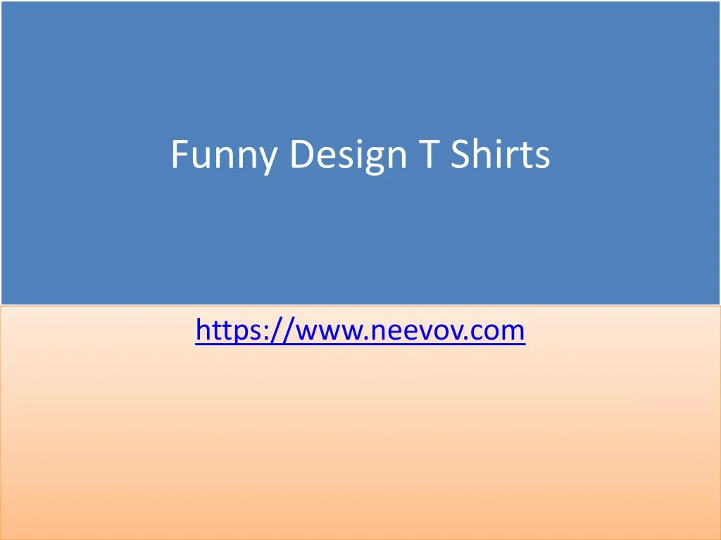 funny design t shirts
