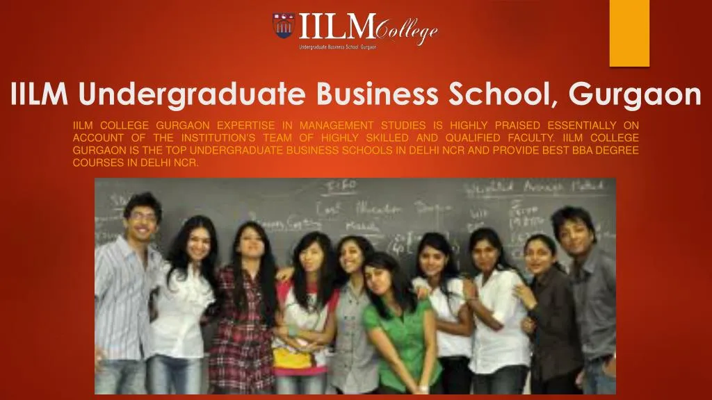 iilm undergraduate business school gurgaon