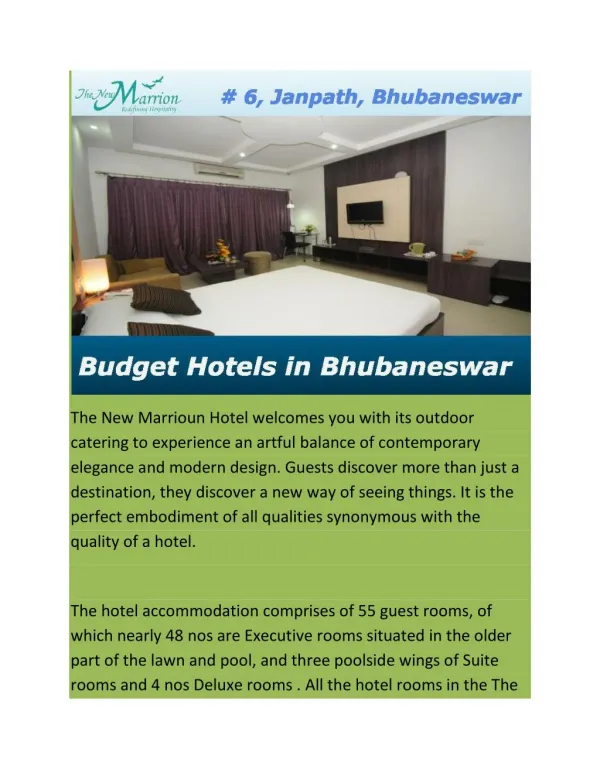 Budget Hotels in Bhubaneswar