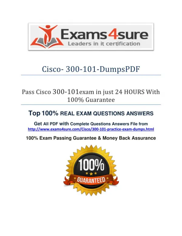300-101 Exam Questions
