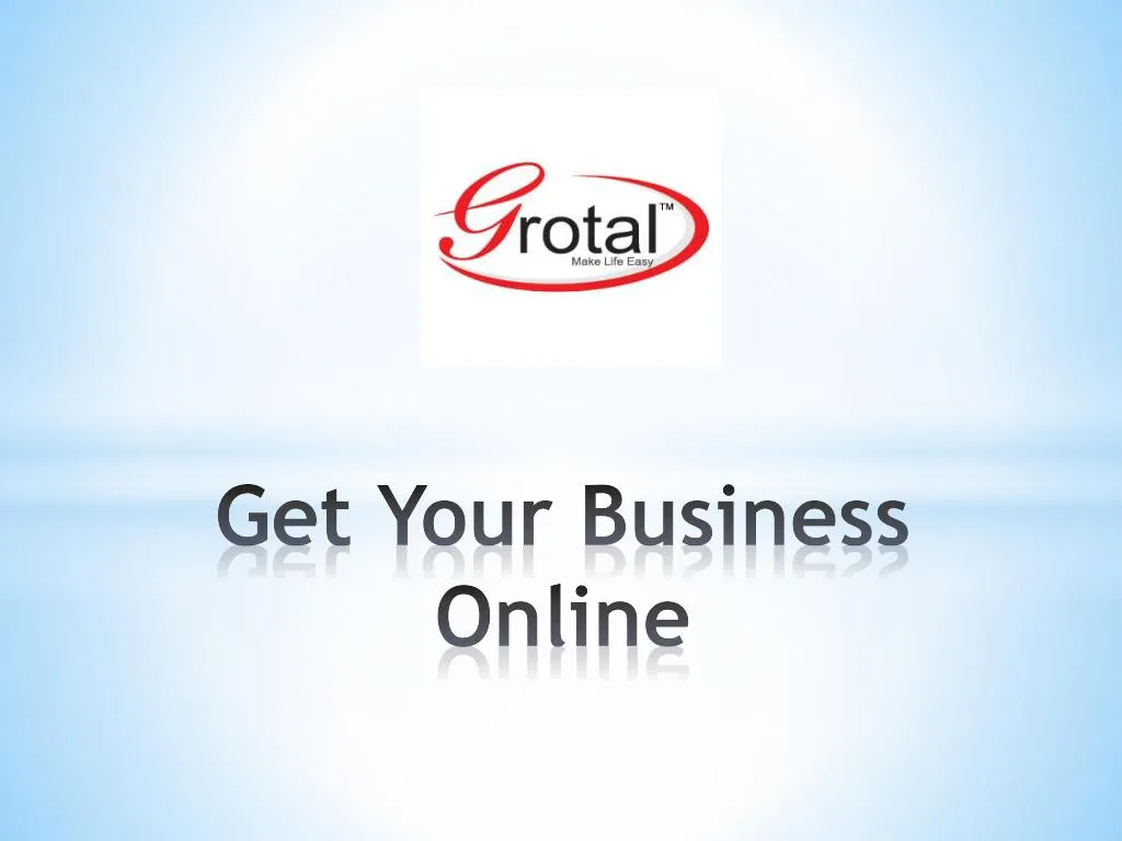 get your business online