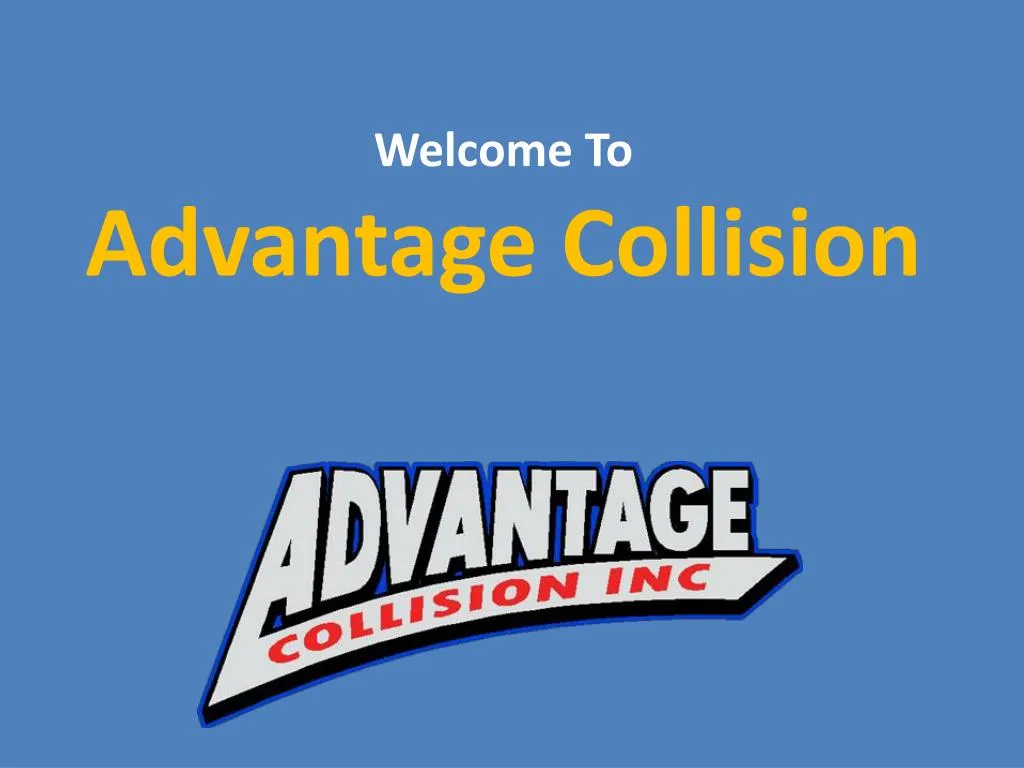welcome to advantage collision