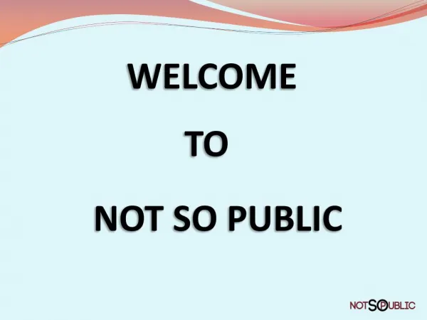 Not So Public