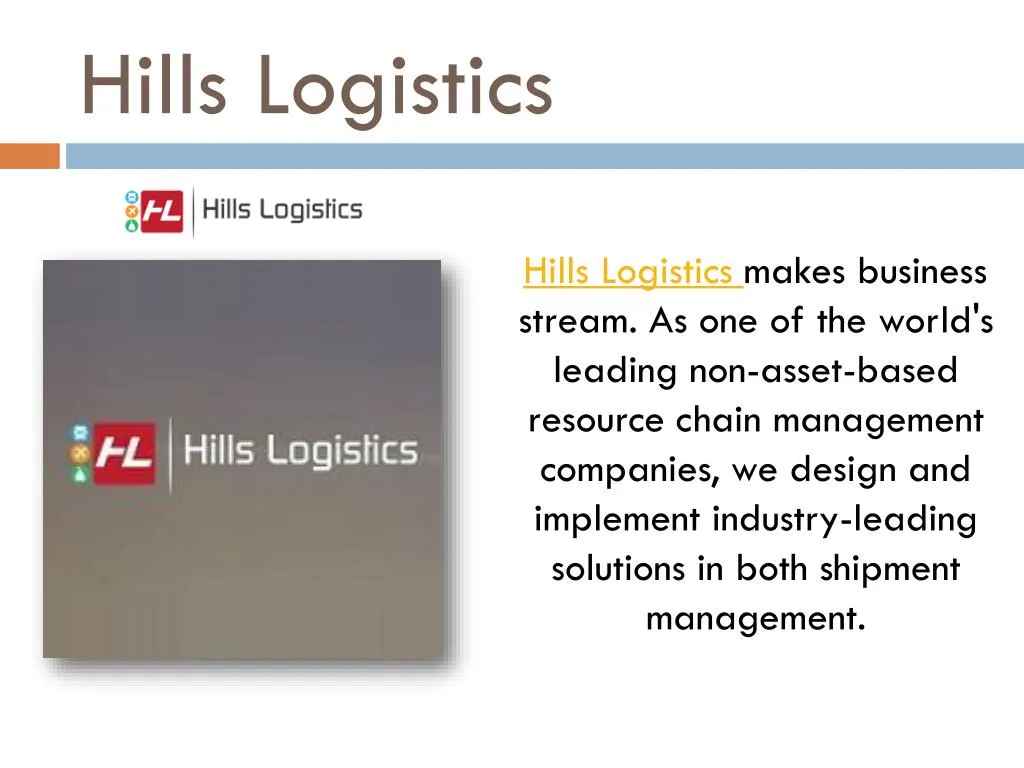 hills logistics