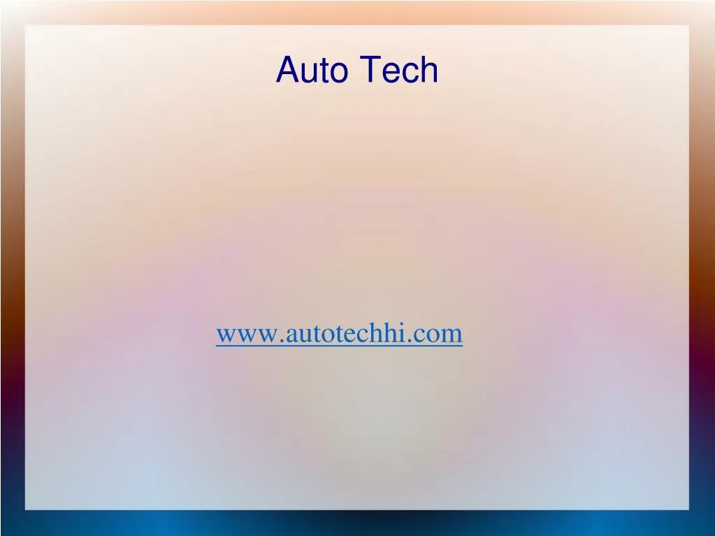 auto tech