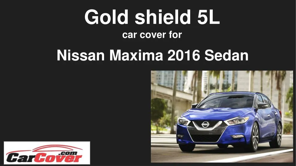 gold shield 5l car cover for