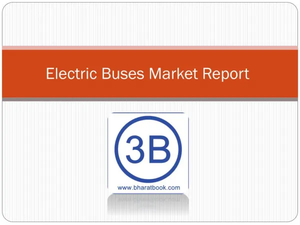 Electric Buses Market Report