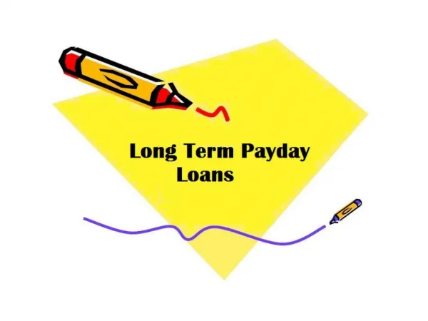 Loan Term Payday Loans- A Best Deal To Be Availed By Salaried Class People
