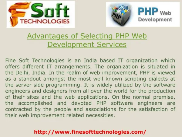 PHP Web Development Services