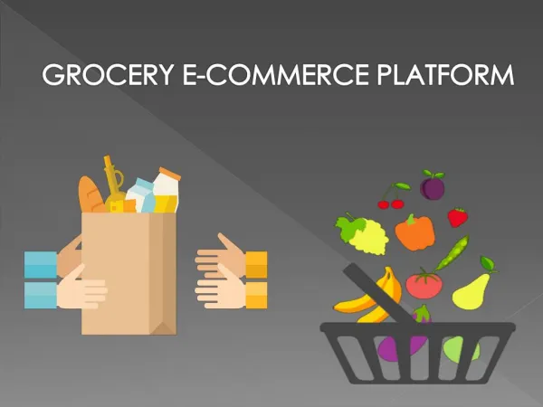 Grocery e-commerce platform