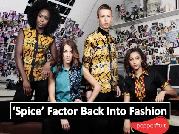 Spice Factor Back Into Fashion - Traditional African Fabrics In Contemporary Style