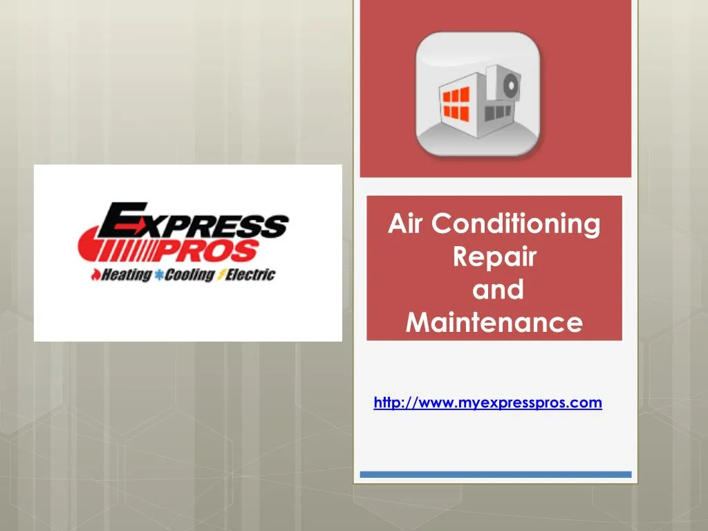air conditioning repair and maintenance