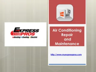 Air Conditioning Repair and Maintenance - slide 1