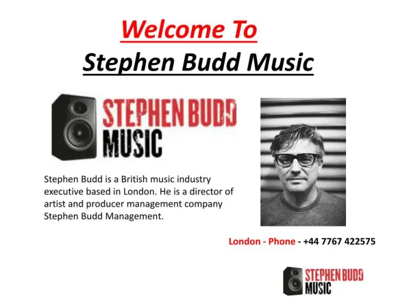 Meet With My Team - Stephen Budd Music