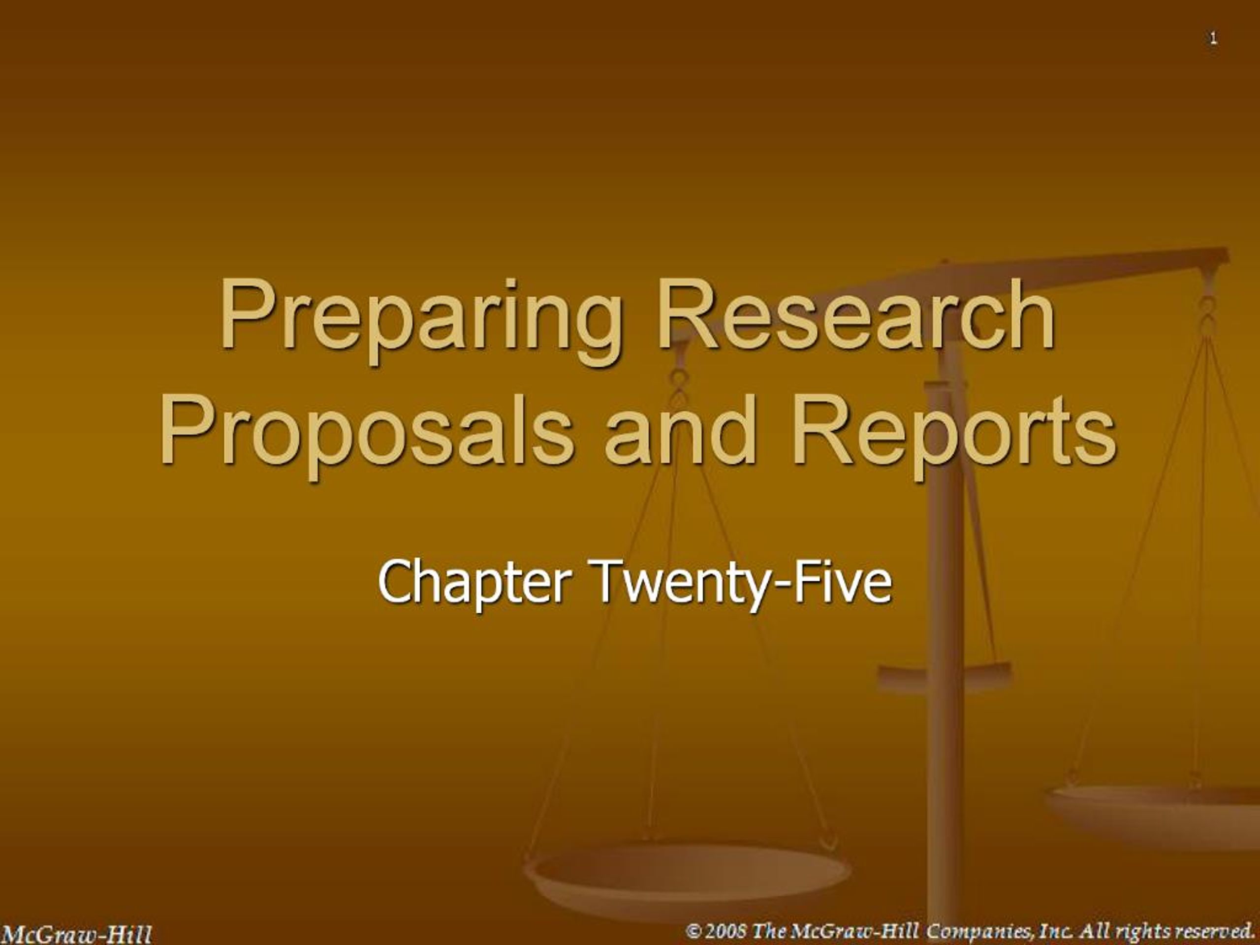 PPT - Preparing Research Proposals and Reports PowerPoint Presentation ...