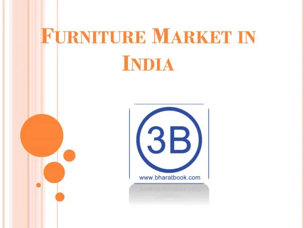 The Furniture Market in India