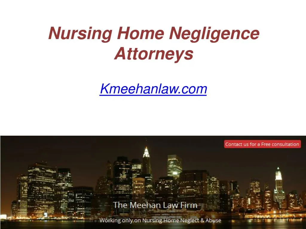 nursing home negligence attorneys
