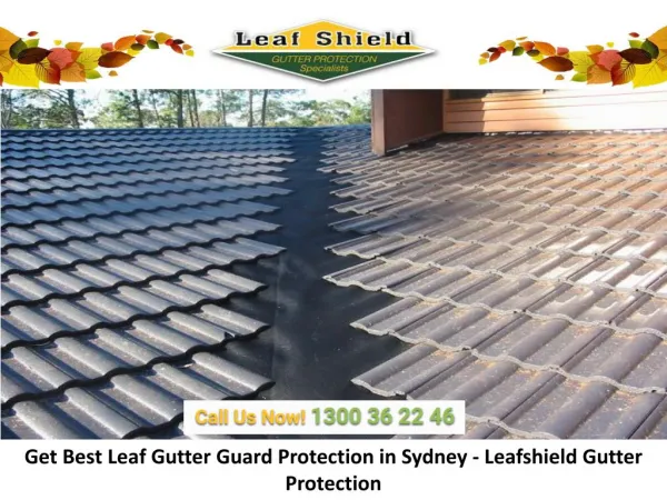 Get Best Leaf Gutter Guard Protection in Sydney - Leafshield Gutter Protection