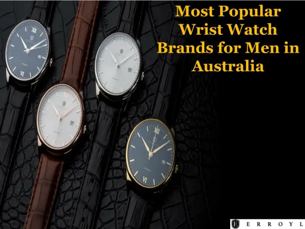 Australian watch company