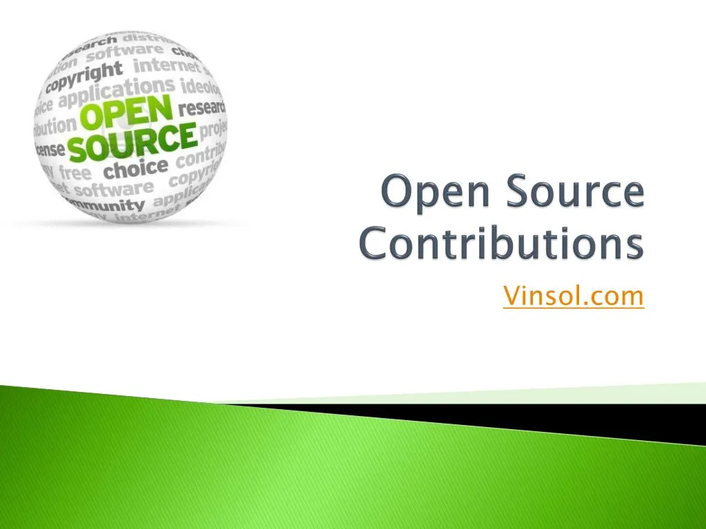 open source contributions