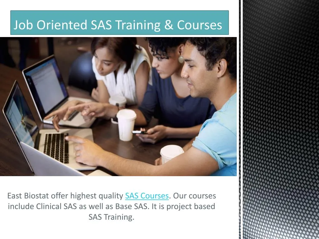 job oriented sas training courses