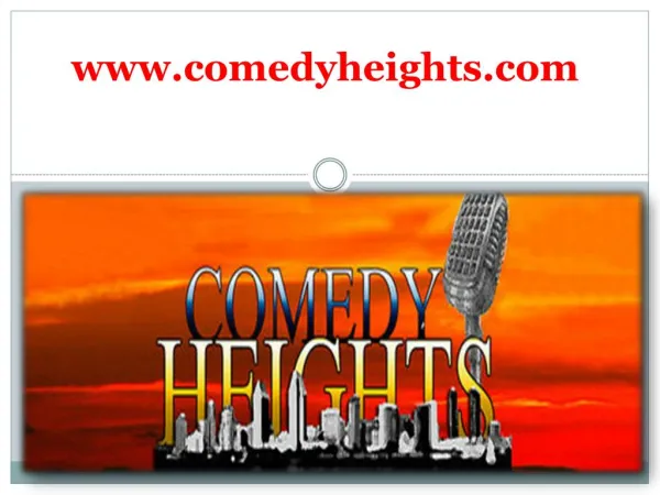 Comedy Shows San Diego