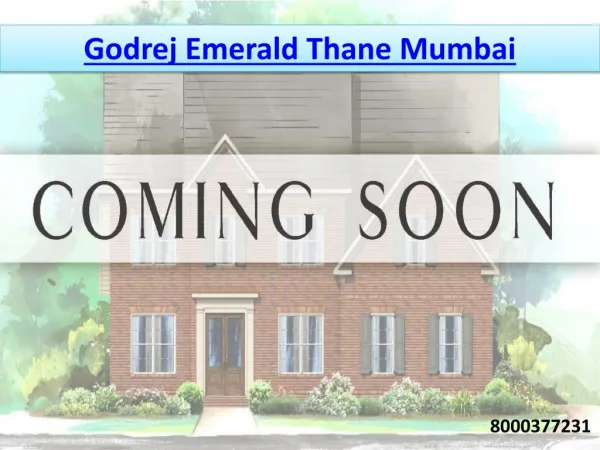 Godrej Emerald Thane Mumbai