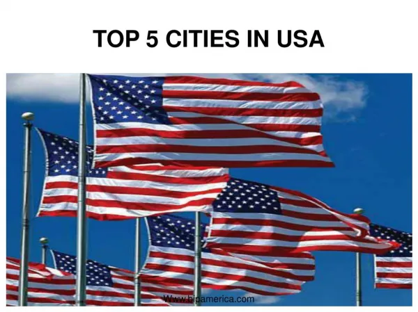 top 5 cities of USA