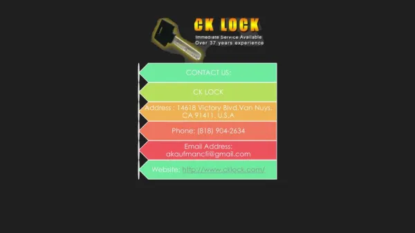 Locksmith Los Angeles – Different Services Offered By Locksmiths