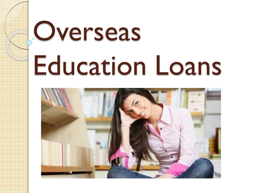 overseas education loans