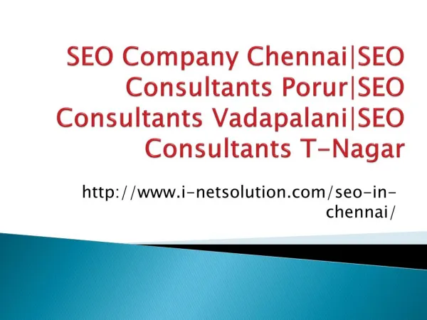 SEO Company Chennai|SEO Consultants Porur|SEO Consultants Vadapalani|SEO Consultants T-Nagar