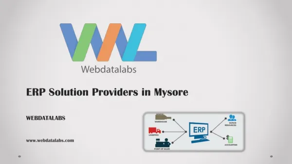 ERP solution providers in Mysore - Webdatalabs