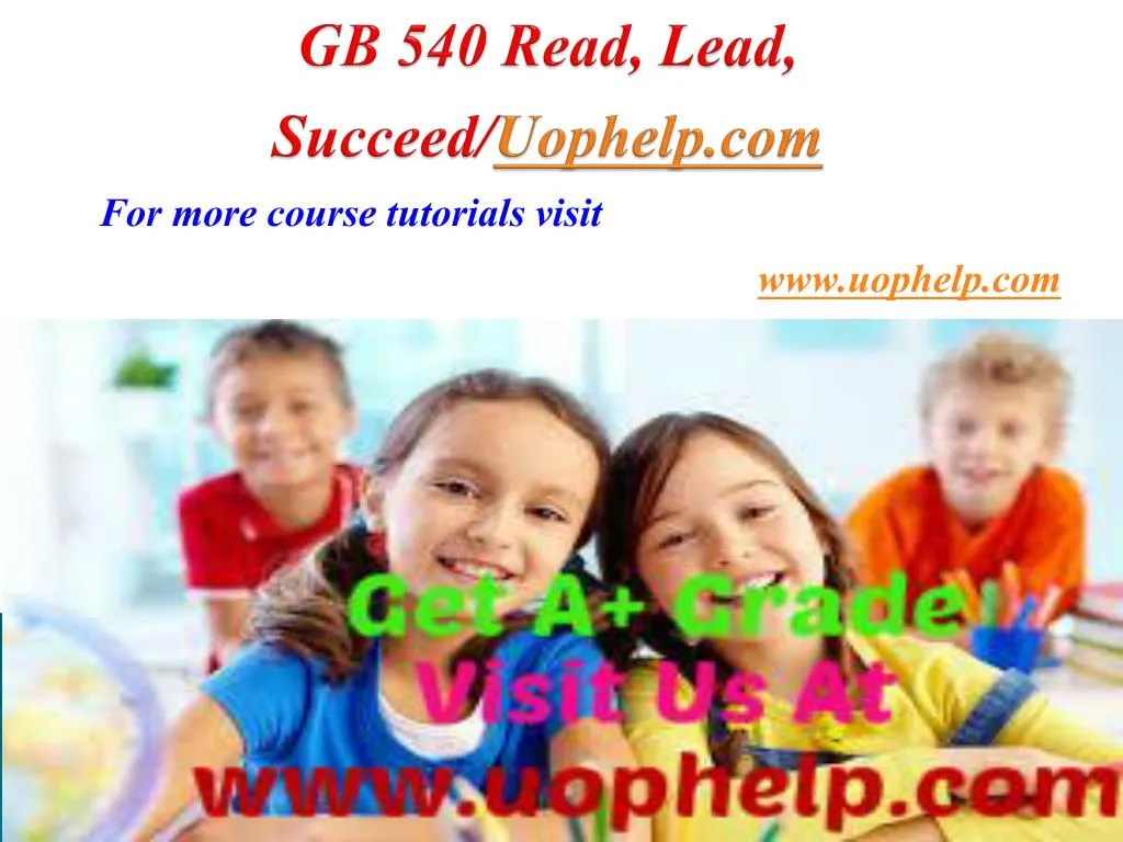 gb 540 read lead succeed uophelp com
