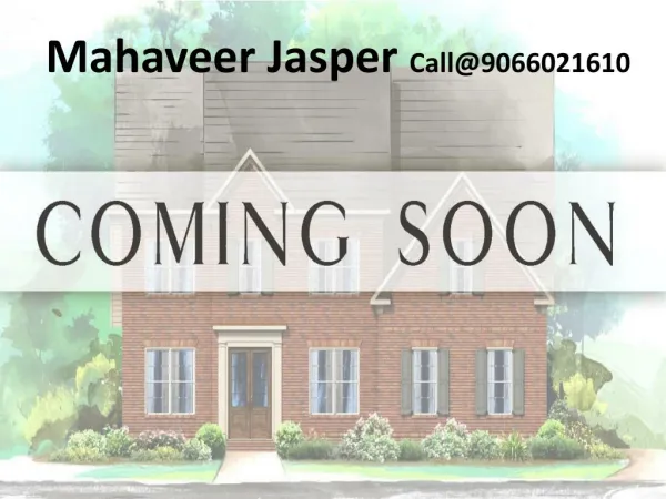 Mahaveer Jasper Flats In JP Nagar Bangalore