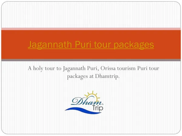 Puri tour package - Jagannath Puri Tour Packages