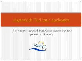 Puri tour package - Jagannath Puri Tour Packages