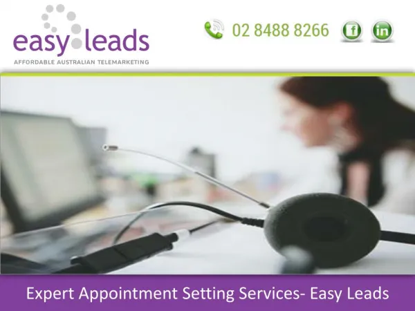 Expert Appointment Setting Services- Easy Leads