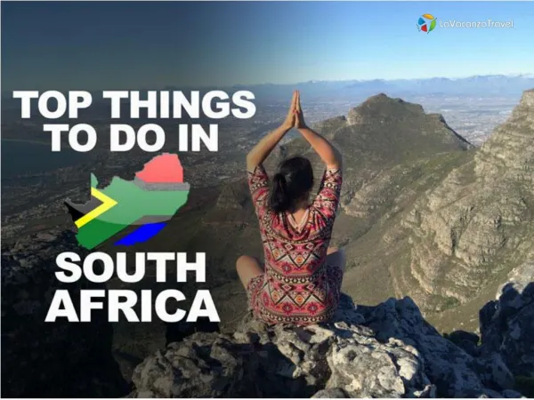 Top Things to Do in South Africa | La Vacanza Travel