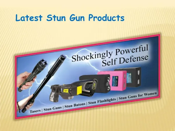Wholesale Stun Gun Flashlights